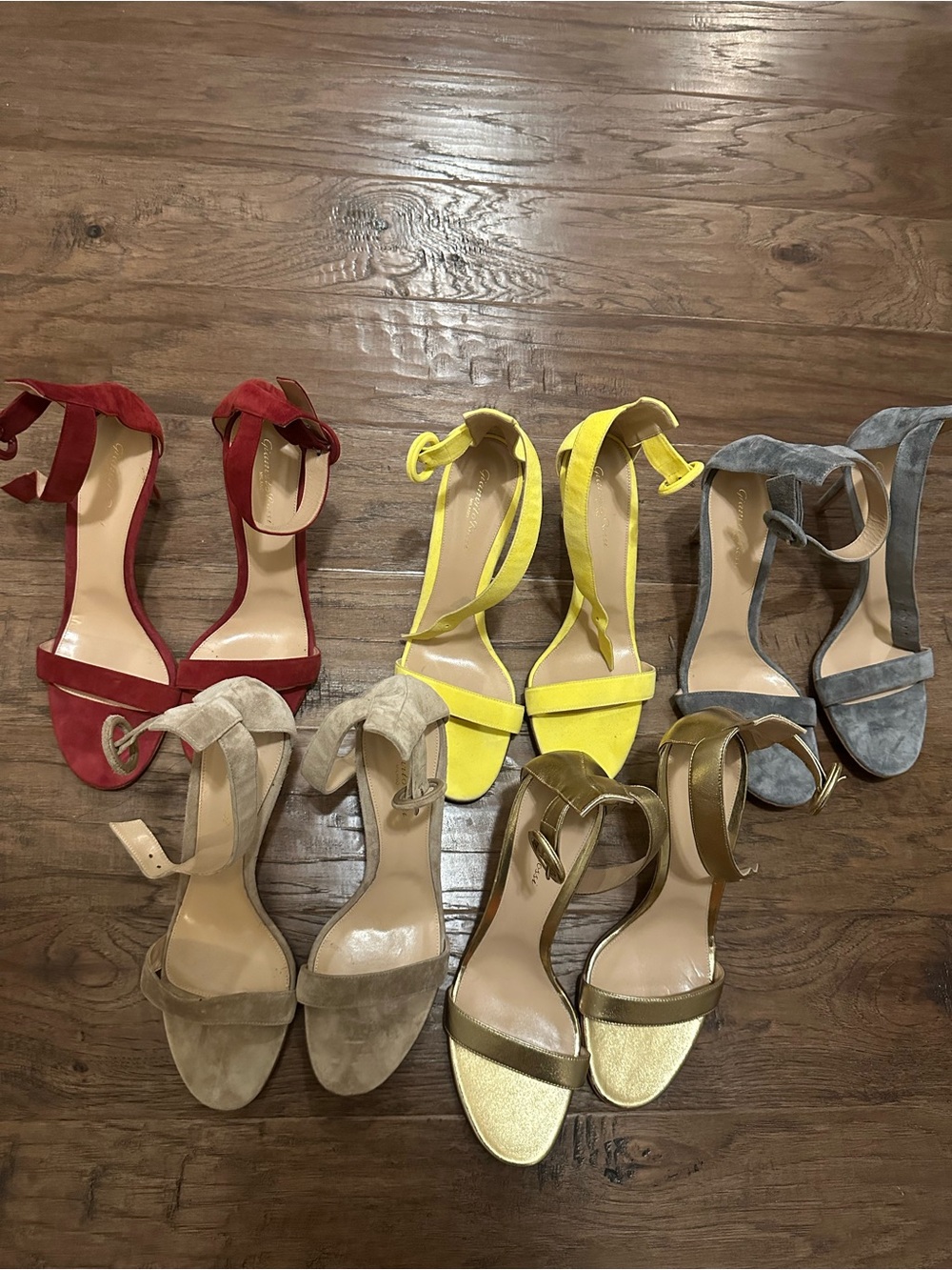 GIANVITO ROSSI Size 11 ( 42) 5 pairs / Preowned and some are New